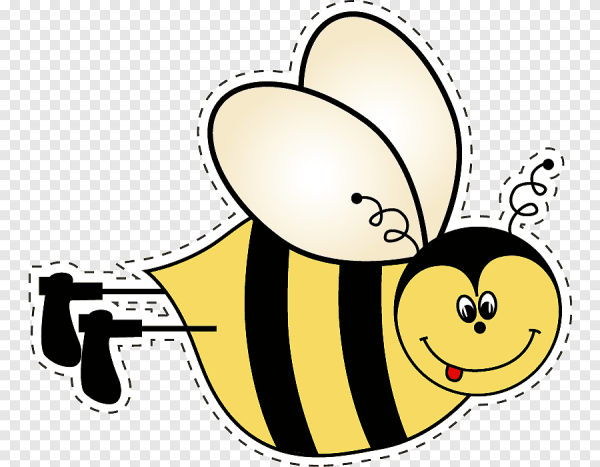 Пчела роспись