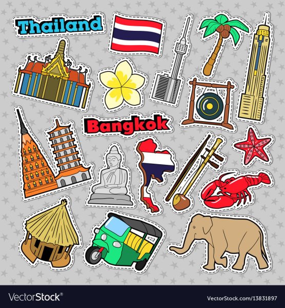 Тайланд Стикеры