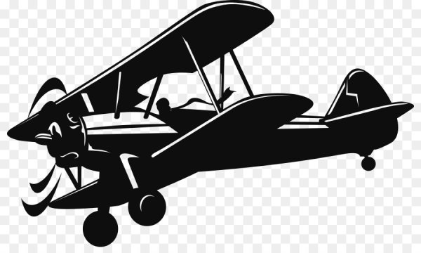 Наклейка - самолет