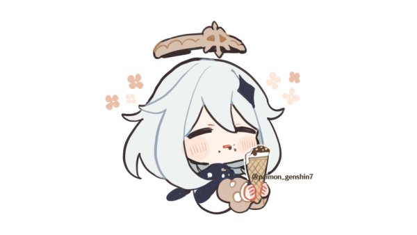 Паймон Геншин Импакт Чиби Стикеры