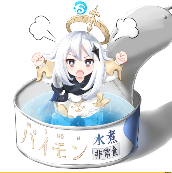 Genshin Impact Паймон консерва