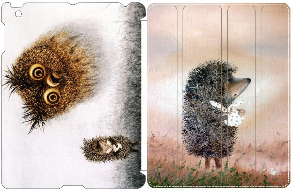 Герои мультика Ежик в тумане