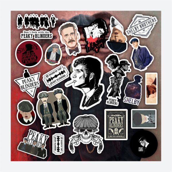 Стикеры острые козырьки