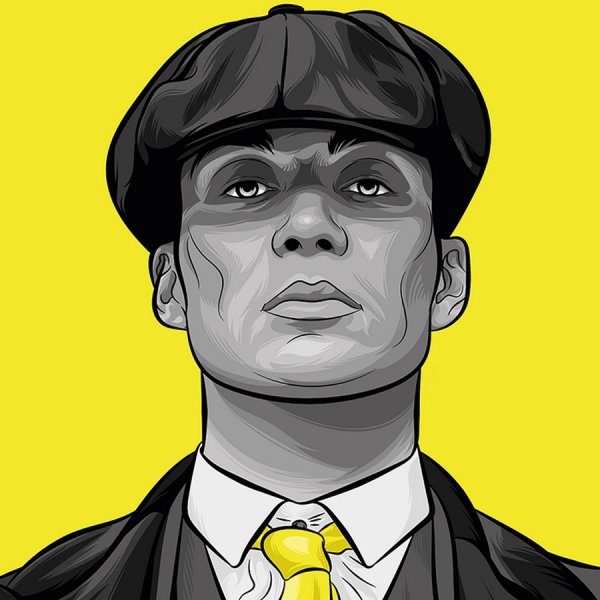 Томас Шелби мультяшный