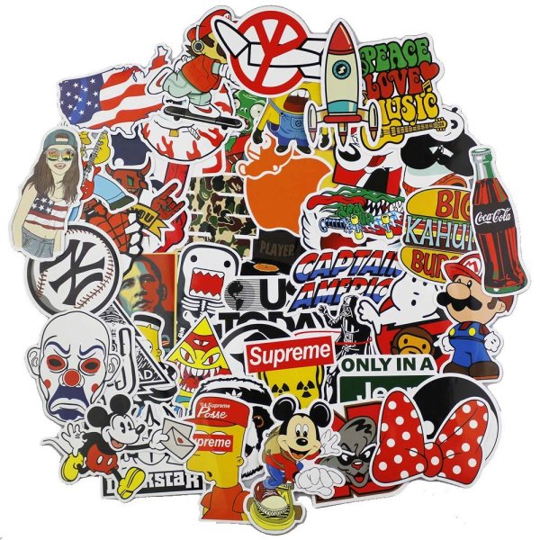 Наклейки граффити