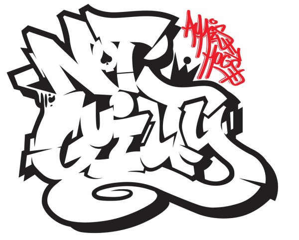 Граффити раскраска