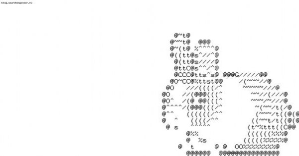 Изображения из знаков препинания