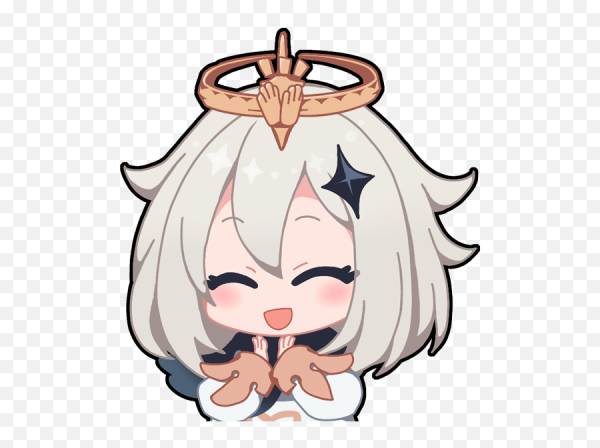 Геншин Стикеры Чиби Паймон