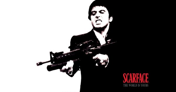 Аль Пачино Scarface плакат