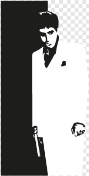 Лицо со шрамом вектор