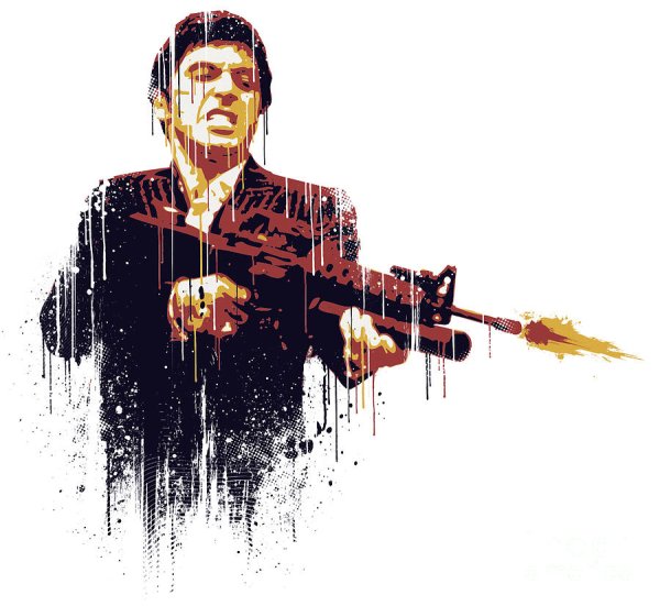 Лицо со шрамом лого