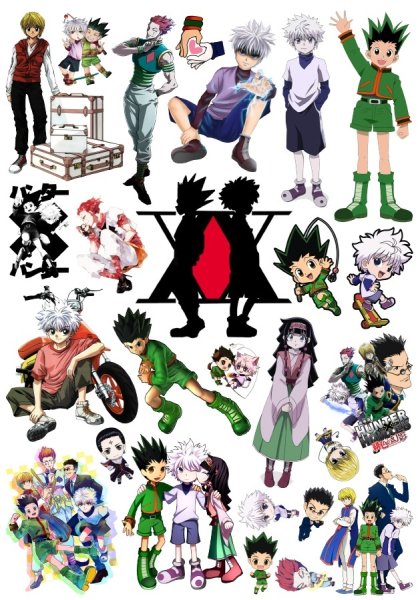 Наклейки аниме Хантер х Хантер