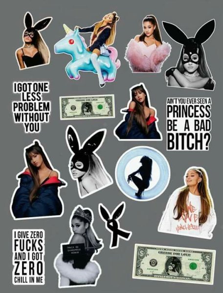 Стикеры ариана Гранде