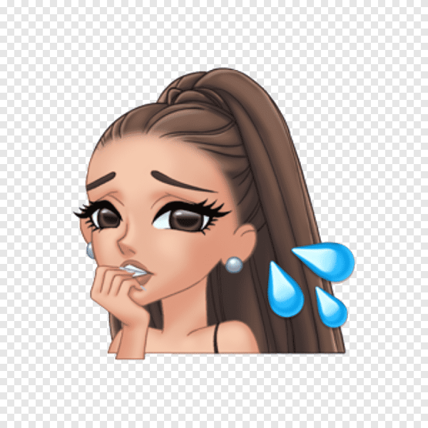 Ариана Гранде Стикеры телеграмм