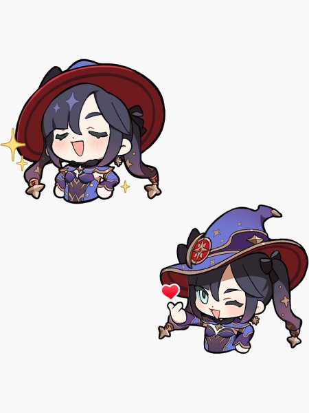 Мона Геншин Chibi