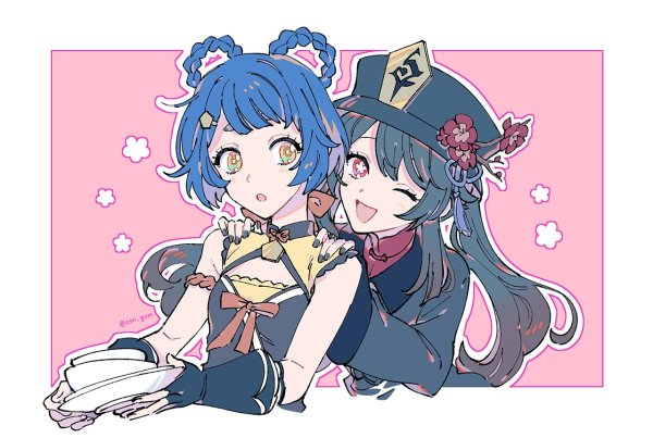 Сян Лин Геншин арт