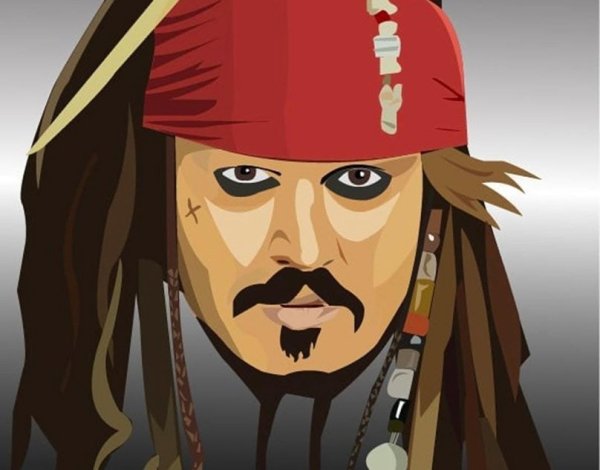 Стикеры Джек Воробей