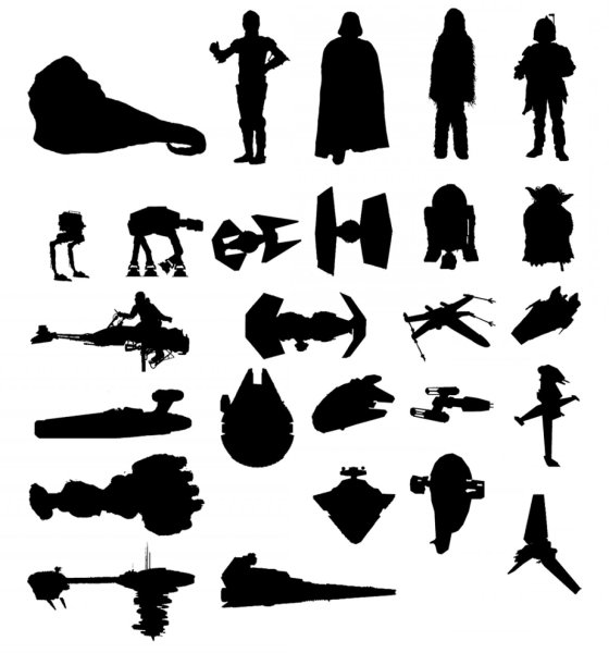 DXF Звездные войны