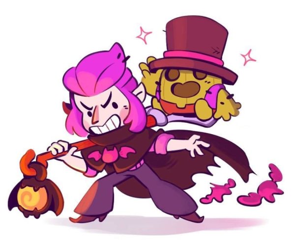 Мортис Brawl Stars Art