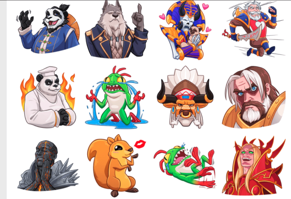 Стикеры World of Warcraft