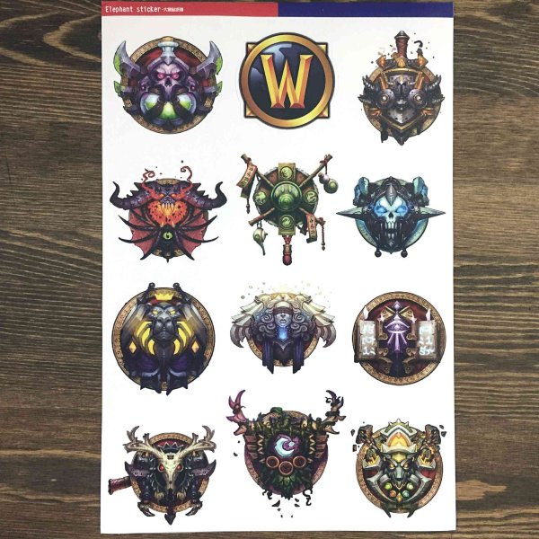 Стикеры World of Warcraft
