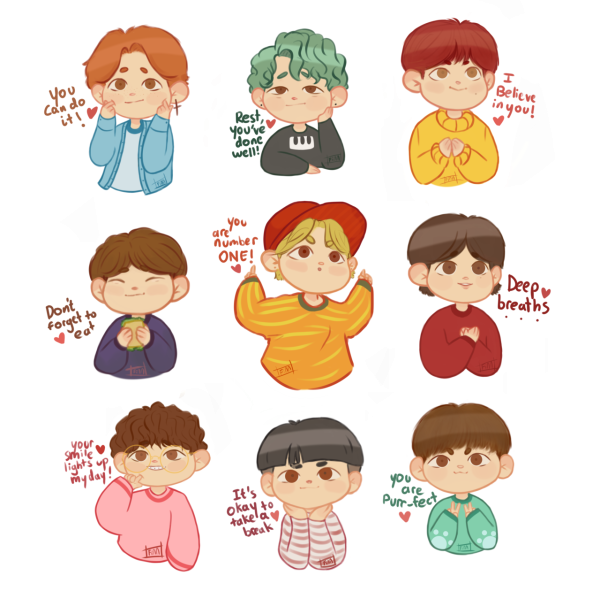 Стрэй Kids Стикеры