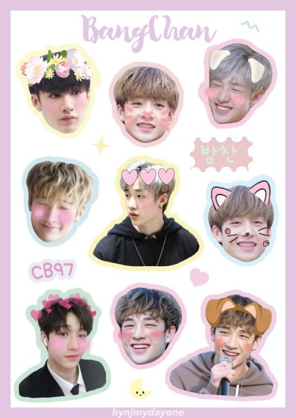 Стикеры k Pop Stray Kids