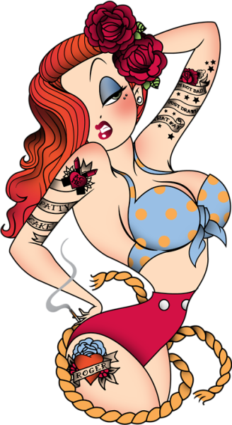 Джессика рэббит тату эскиз