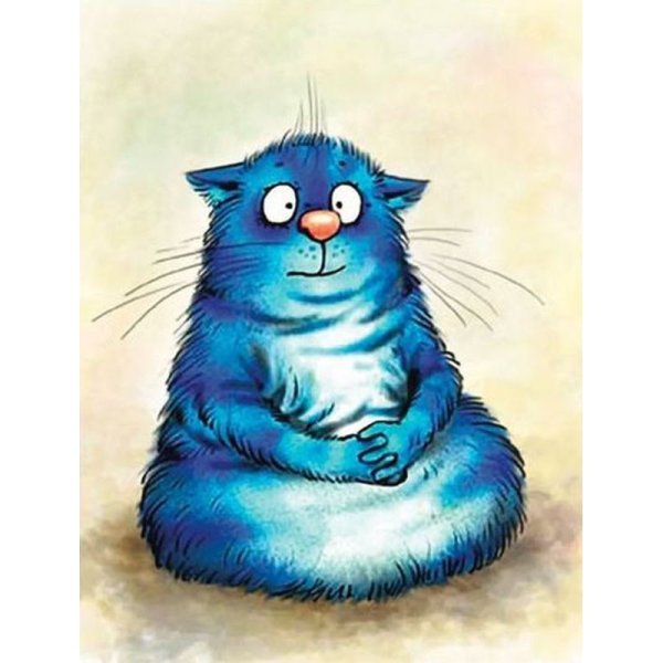 Синие коты Ирины Зенюк Стикеры