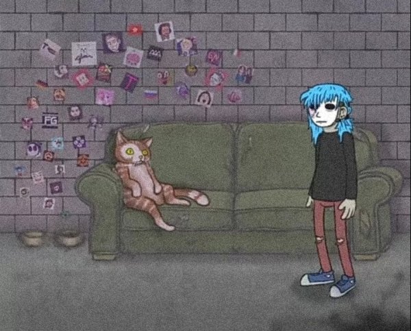 Кот Салли КРОМСАЛИ