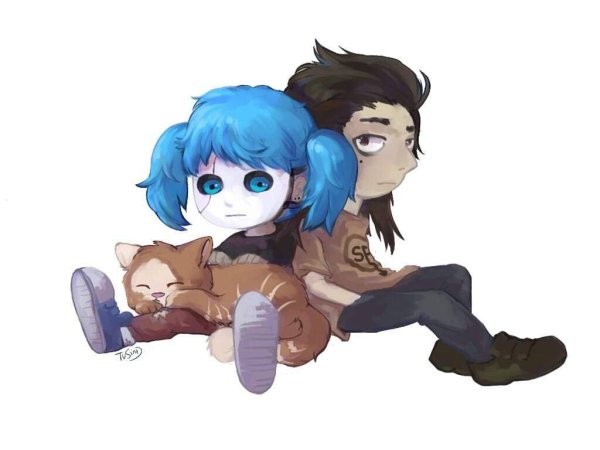 Салли фейс котик