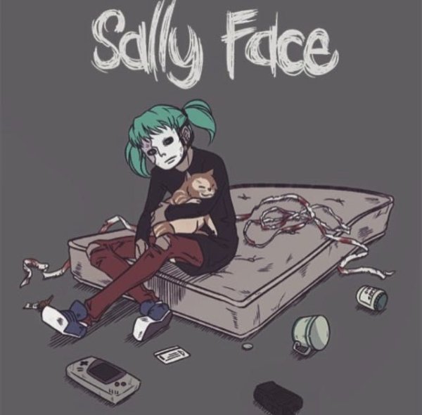 Электрогитара из Салли фейс