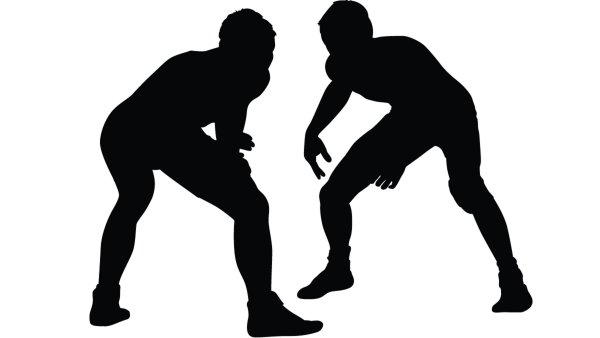 Греко-Римская борьба борец вектор