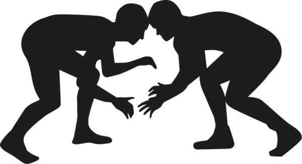 Борцы вектор