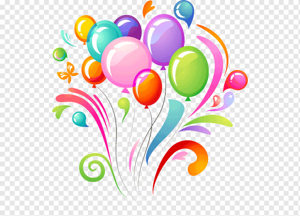 Праздничный торт без фона