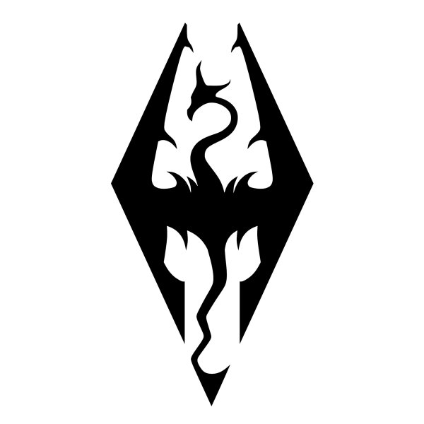 The Elder Scrolls v Skyrim лого