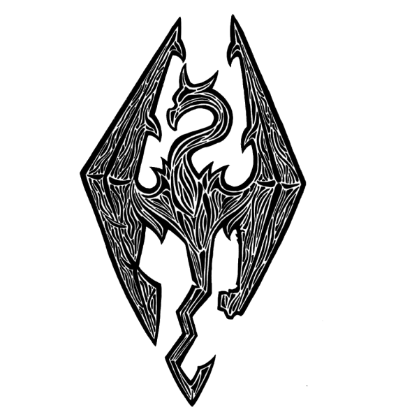 The Elder Scrolls v Skyrim logo