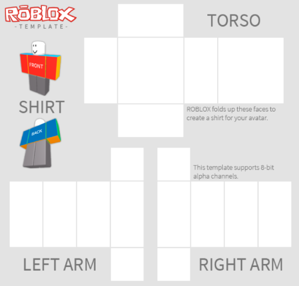 Roblox Shirt Template transparent штаны