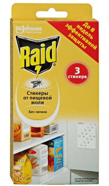 Raid аэрозоль от лет.насекомых, 300мл,676979(SCJ)