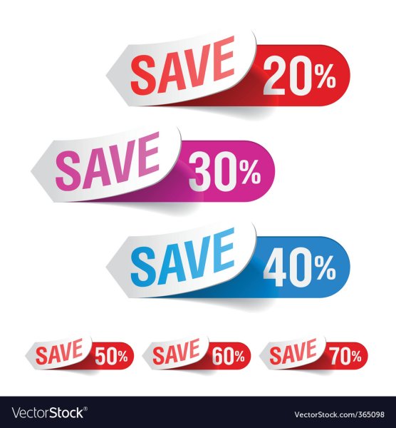 Стикер скидка