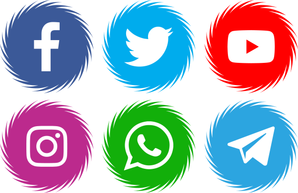 Иконки соц сетей