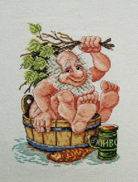 Вышивка баня