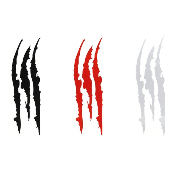 Царапина на машину, наклейка