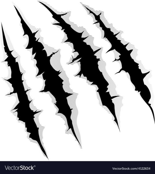 Наклейка царапина на авто