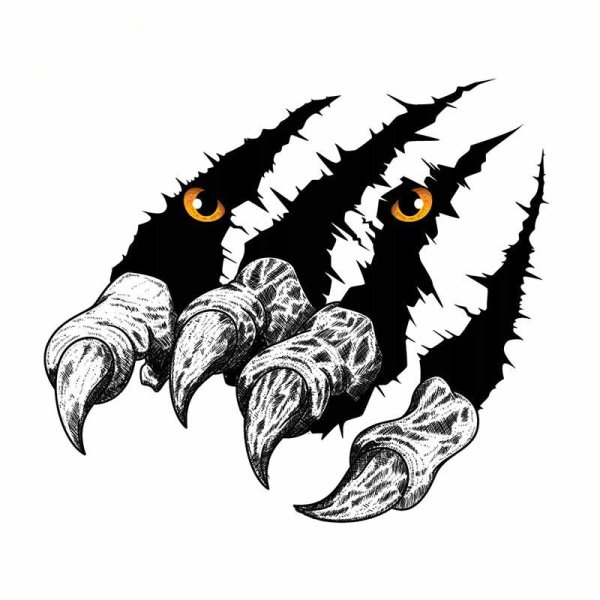 Коты трафарет