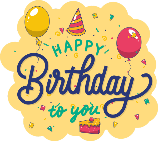 Наклейки "день рождения"