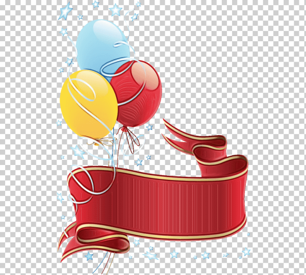 Ленточка с днем рождения