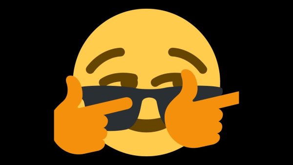 Смайлик в очках для дискорда