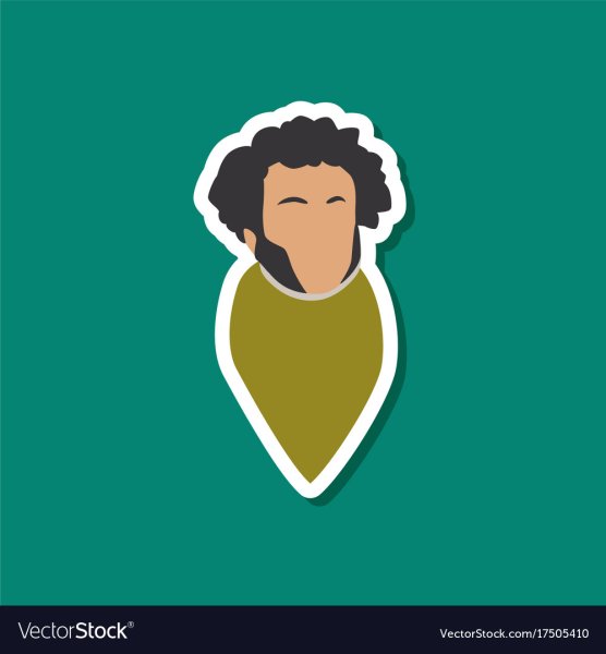 Пушкин стикер