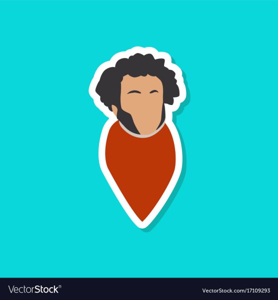 Пушкин наклейка